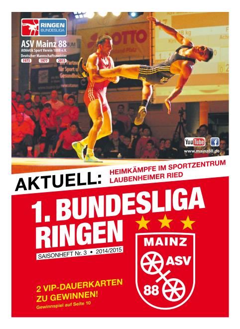 Titelseite: Saisonheft 2014