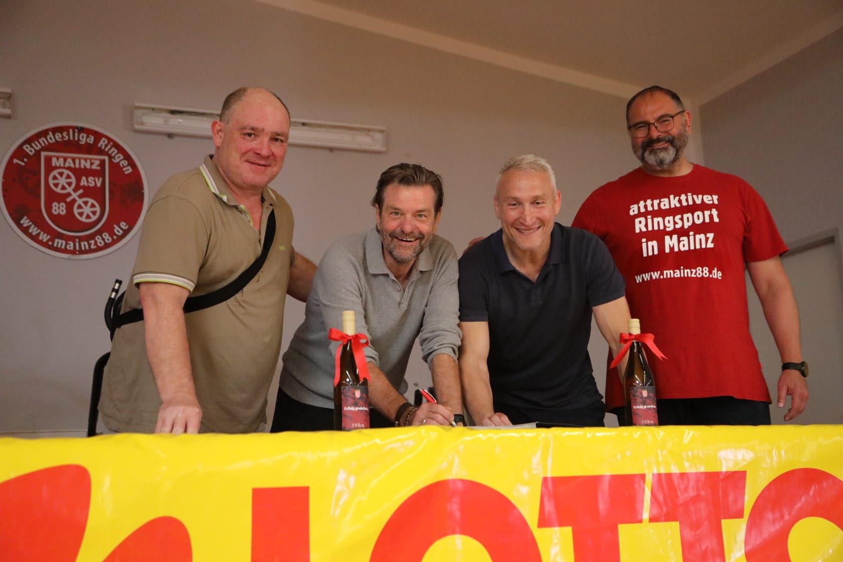 Lotto Rheinland-Pfalz bleibt auch 2025/2026 Partner des ASV 88 Mainz