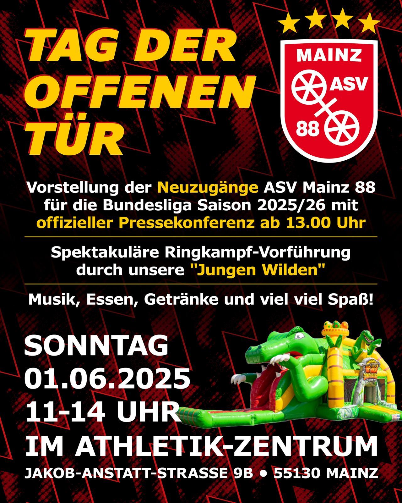 Ankündigung zum Tag der offenen Tür